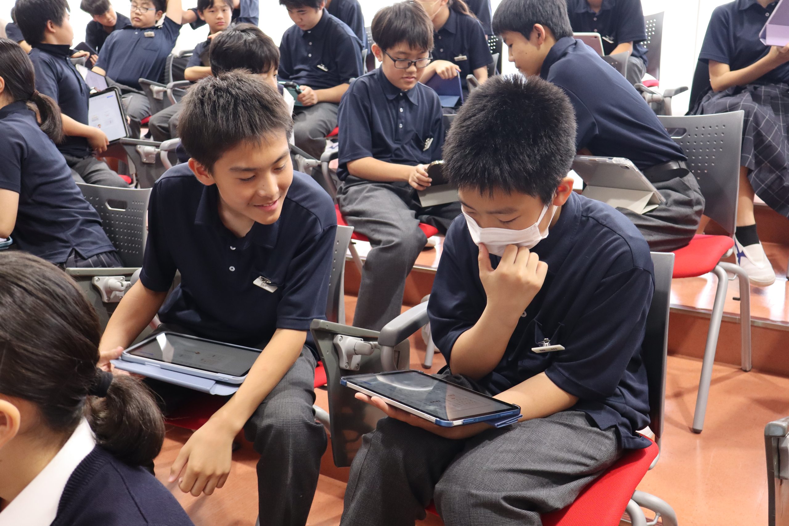 1年生 租税教室 | お知らせ | 本庄東附属中学校